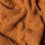 Caliche Woven Tasselled Throw Ginger