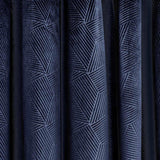 Thermal Embossed Velvet Blackout Eyelet Curtains