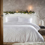 Snowflake Tufted Duvet Cover Set