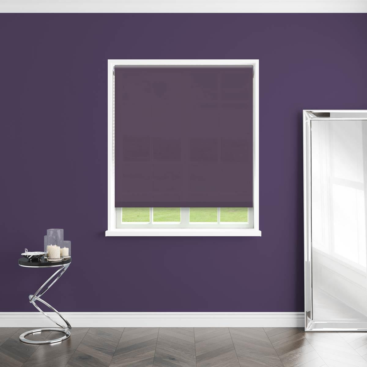 Dawn Made to Measure Roller Blind (Dim Out) Thistle