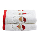 Santa Hand Towel Pair