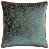 Estelle Spotted Cut Velvet Cushion Cover 18" x 18" (45cm x 45cm)