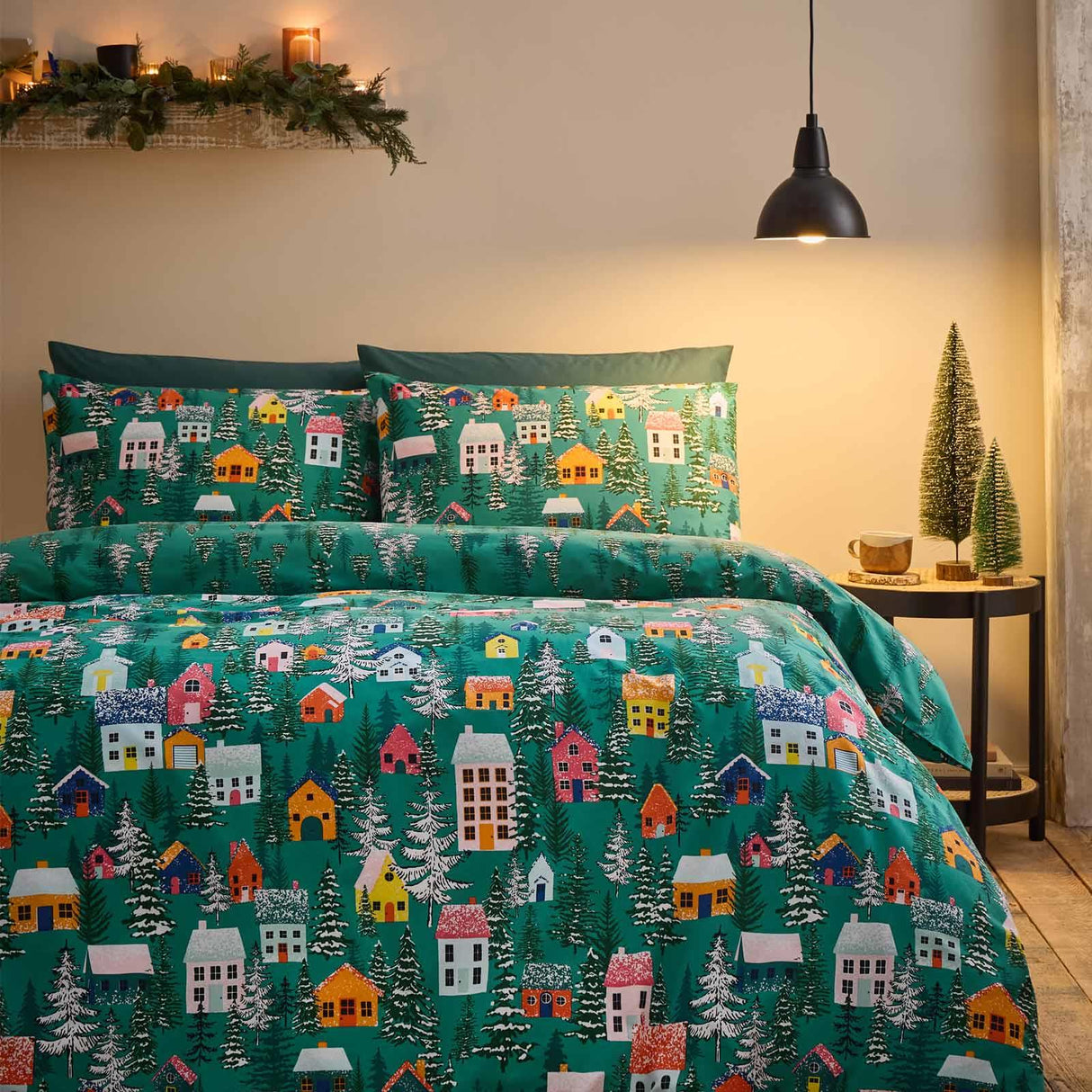 Christmas Festive Forest Duvet Cover Set