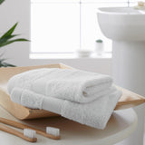 Anti-Bacterial Face Cloth Pair White