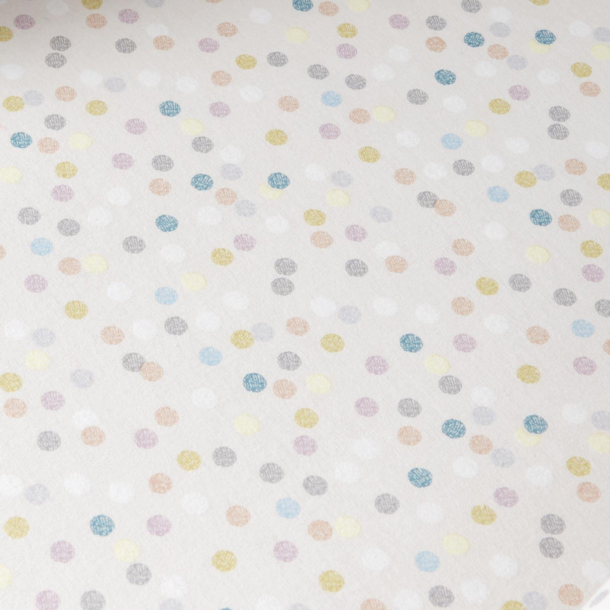 Brushed Balloons Spot Fitted Sheet