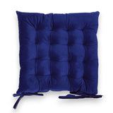 Holland Velvet Seat Pad Navy