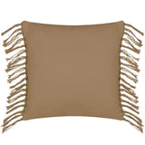 Nimble Fringed Cotton Cushion Cover 18" x 18" (45cm x 45cm)