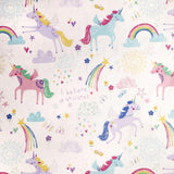 Rainbow Unicorn Kids Duvet Cover Set