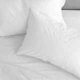 Easy-Iron Percale Pillowcase Pair White