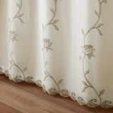 Exeter Tape Top Voile Curtains Latte