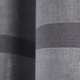 Melville Woven Texture Eyelet Curtains Grey