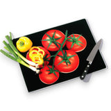 Tomatoes Glass Chopping Board