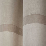 Melville Woven Texture Eyelet Curtains Natural