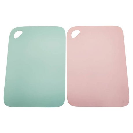 Set of 2 Pastel Flexi Chopping Mats