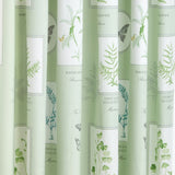 Floral Garden Tape Top Curtains