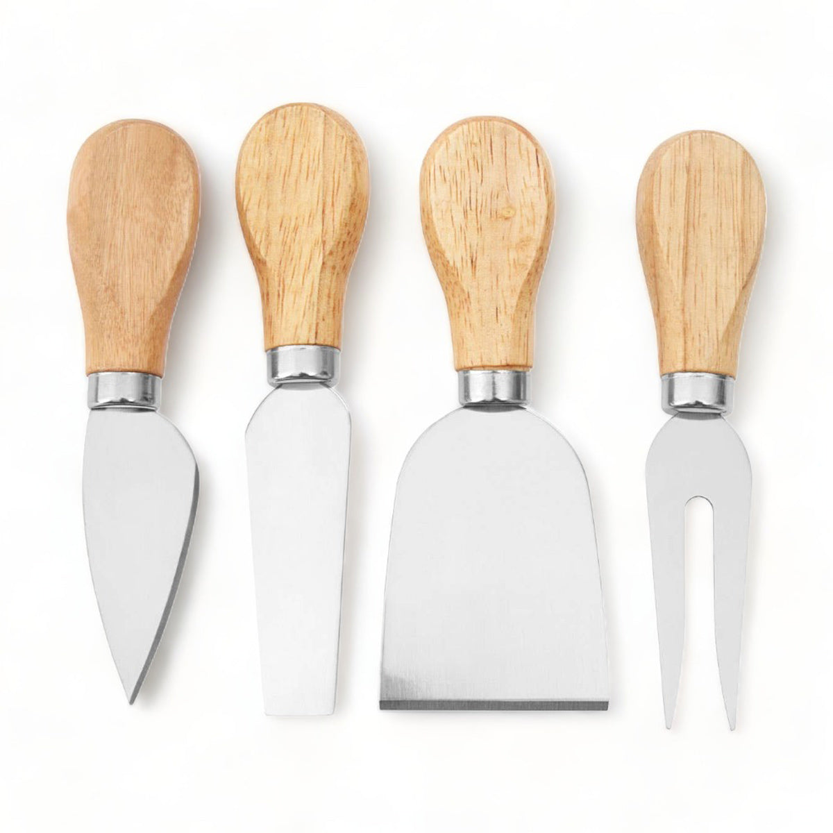 Cheese Board + 4 Piece Knife Set