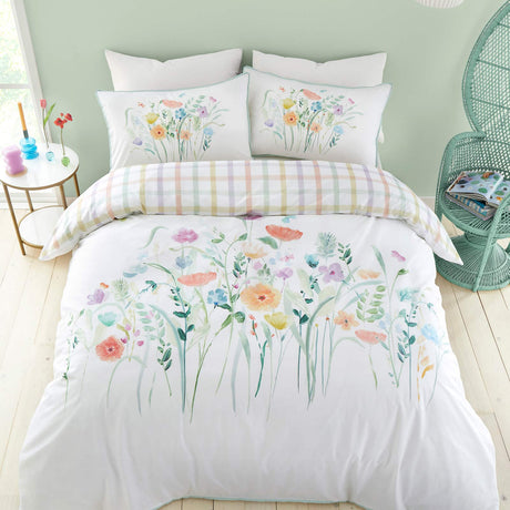 Gardenia Cotton Duvet Cover Set