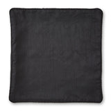 Faux Silk Black Cushion Cover 18" x 18"