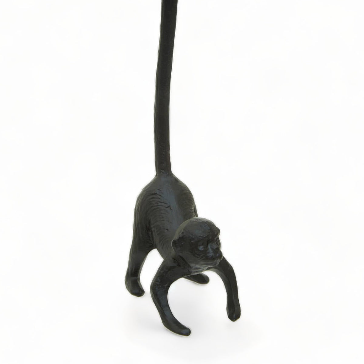 Black Monkey Toilet Roll Holder