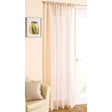 Casablanca Voile Curtain Panel Cream Voile Curtain Tyrone Textiles   