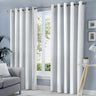 Sorbonne Cotton Lined Eyelet Curtains