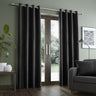 Faux Suede Eyelet Curtains