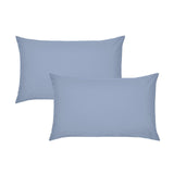 Easy-Iron Percale Pillowcase Pair Lansfield Blue