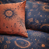 Constellation Celestial Bronze & Navy Duvet Cover Set