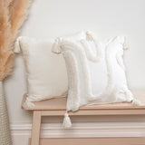 Cabana Tufted Cushion Cover 17" x 17" (43cm x 43cm)