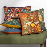 Hawthorn Birds Cushion Cover