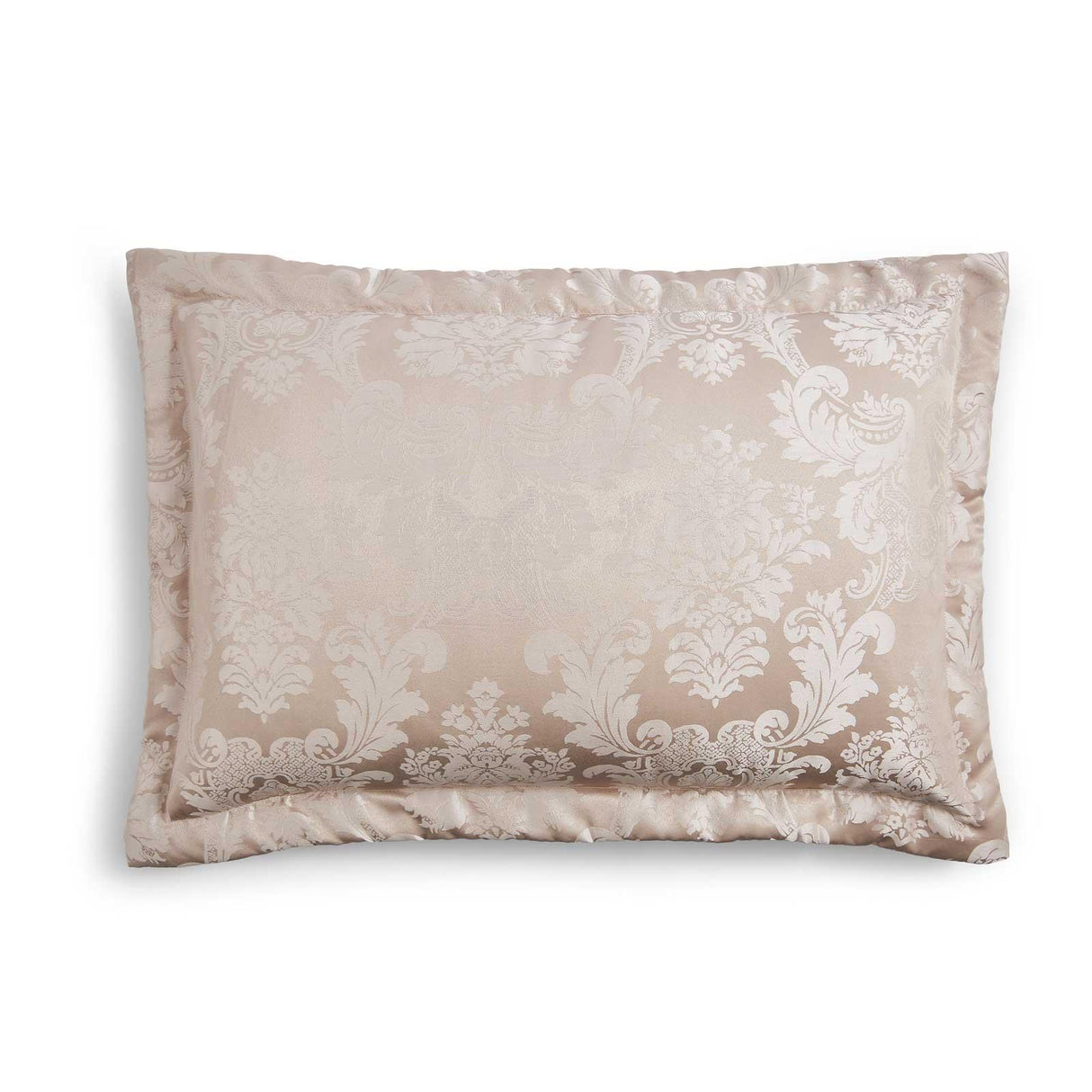 Damask Jacquard Pillowsham Pair Champagne