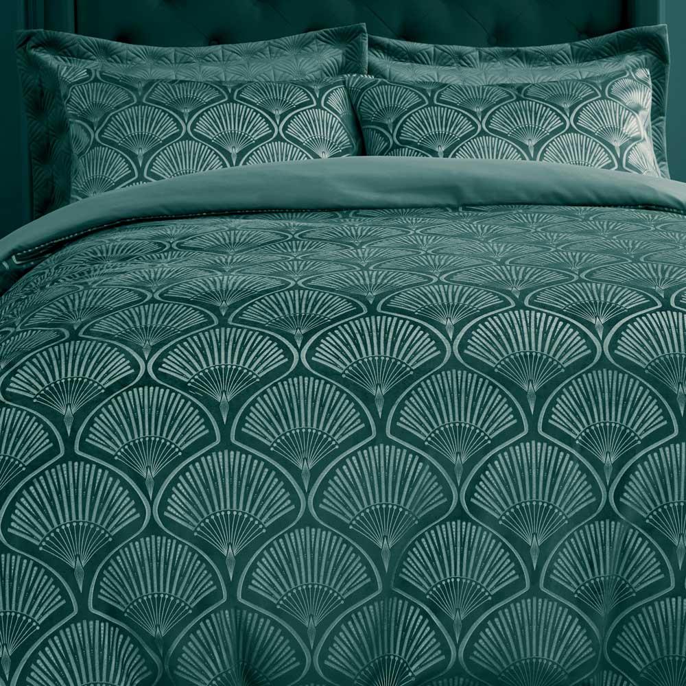 Art Deco Pearl Duvet Cover Set