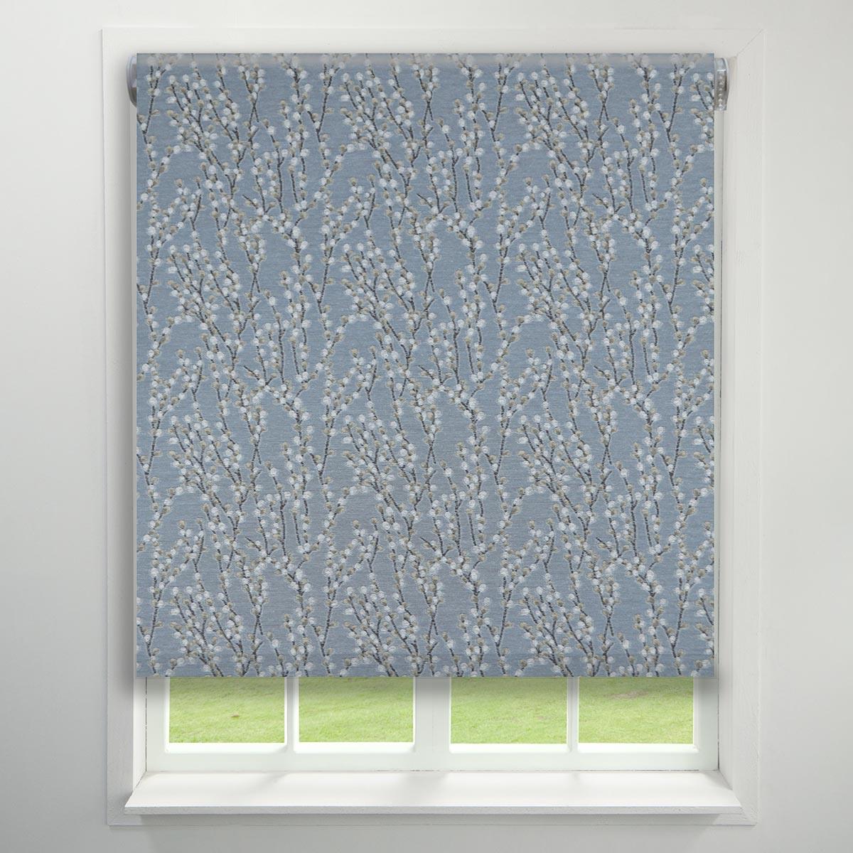 Willow Made to Measure Roller Blind (Dim Out) Duck Egg