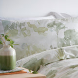 Edale Cotton Duvet Cover Green