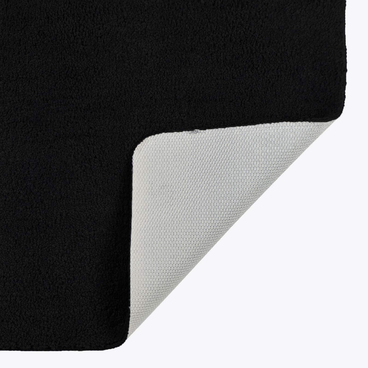 Luxury Microfibre Bath Mat Black