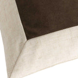 Auden Linen Velvet Cushion Cover Mole