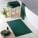 Abode Eco Bath Mat Deep Green