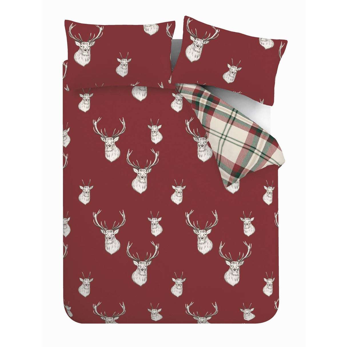 Munro Stag Check Duvet Cover Set