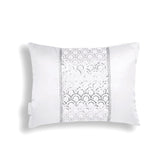 Deco Sequin Cushion White