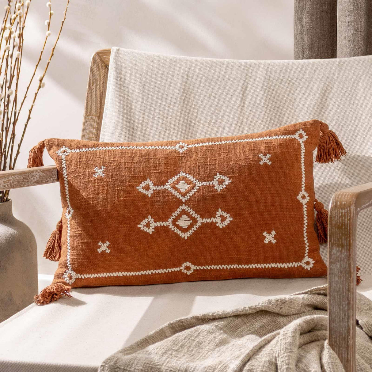 Folis Cushion Cover 12" x 20" (30cm x 50cm)