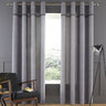 Melville Woven Texture Eyelet Curtains