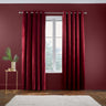 Kingsley Matt Velvet Eyelet Curtains