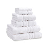 Zero Twist 6 Piece Towel Bale White