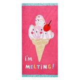 Catherine Lansfield Cotton Beach Towel 76cm x 160cm