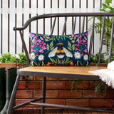 House of Bloom Zinnia Bee Rectangular Outdoor Cushion Cover