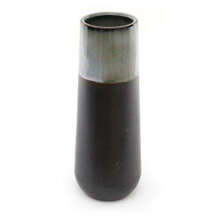 Smoked Grey Glaze Vase