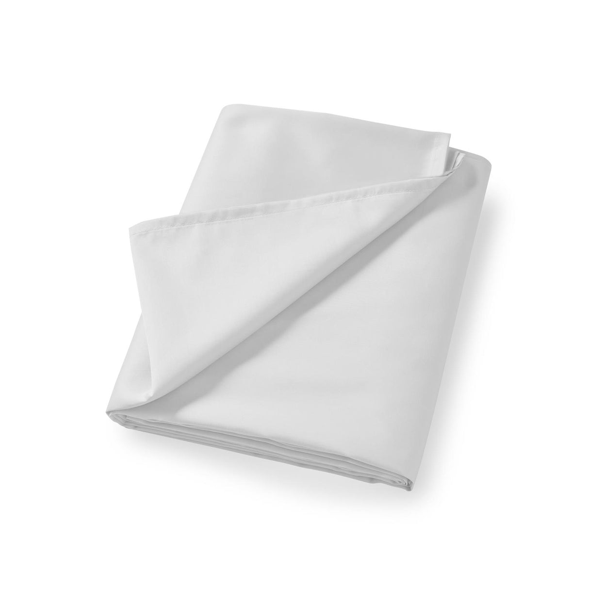 400TC Cotton Sateen Flat Sheet White