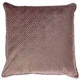 Florence Embossed Velvet Cushion Cover Blush