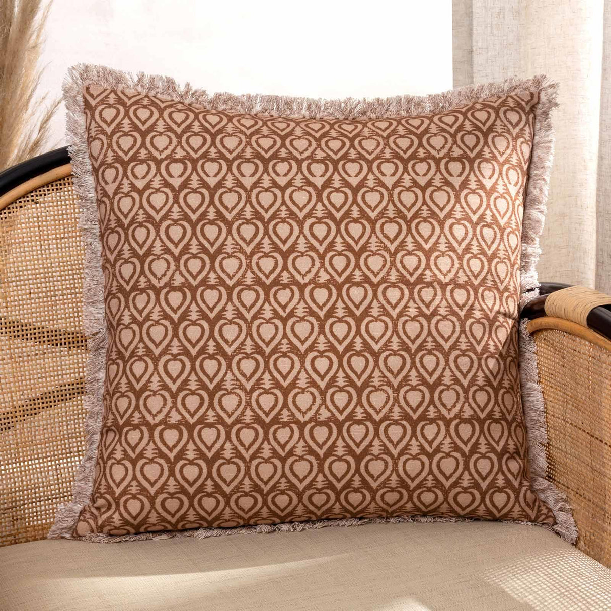 Georgi Cushion Cover Pecan