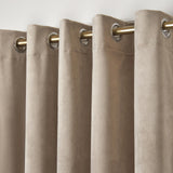 Montrose Blackout Eyelet Curtains Linen